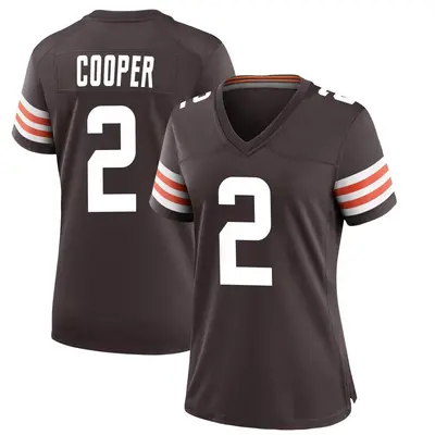 Women's Game Amari Cooper Cleveland Browns Brown Team Color Jersey