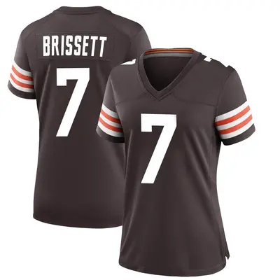 Women's Game Jacoby Brissett Cleveland Browns Brown Team Color Jersey