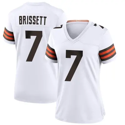 Women's Game Jacoby Brissett Cleveland Browns White Jersey