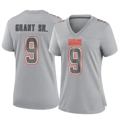 Women's Game Jakeem Grant Sr. Cleveland Browns Gray Atmosphere Fashion Jersey