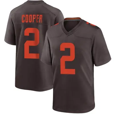 Youth Game Amari Cooper Cleveland Browns Brown Alternate Jersey