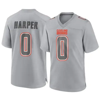 Youth Game Felix Harper Cleveland Browns Gray Atmosphere Fashion Jersey