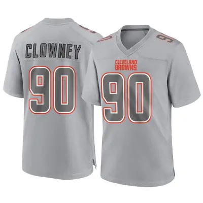 Youth Game Jadeveon Clowney Cleveland Browns Gray Atmosphere Fashion Jersey