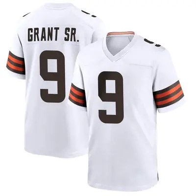 Youth Game Jakeem Grant Sr. Cleveland Browns White Jersey