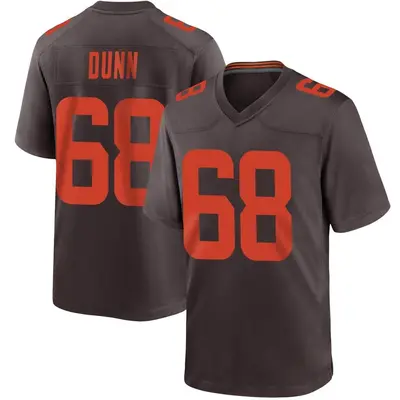 Youth Game Michael Dunn Cleveland Browns Brown Alternate Jersey