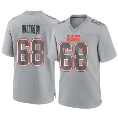 Youth Game Michael Dunn Cleveland Browns Gray Atmosphere Fashion Jersey