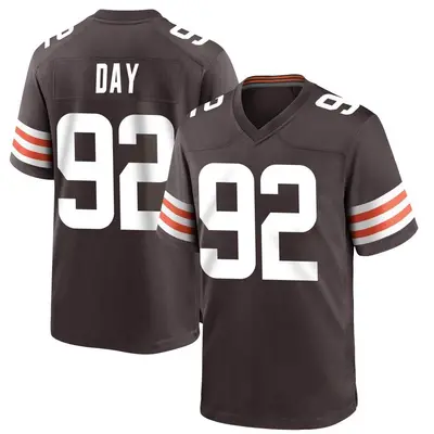 Youth Game Sheldon Day Cleveland Browns Brown Team Color Jersey