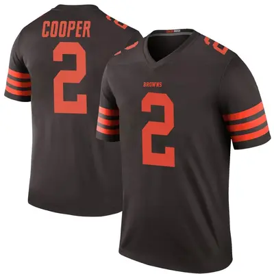 Youth Legend Amari Cooper Cleveland Browns Brown Color Rush Jersey