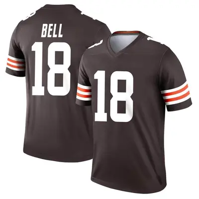 Youth Legend David Bell Cleveland Browns Brown Jersey