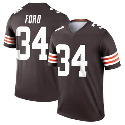 Youth Legend Jerome Ford Cleveland Browns Brown Jersey