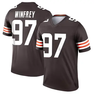 Youth Legend Perrion Winfrey Cleveland Browns Brown Jersey