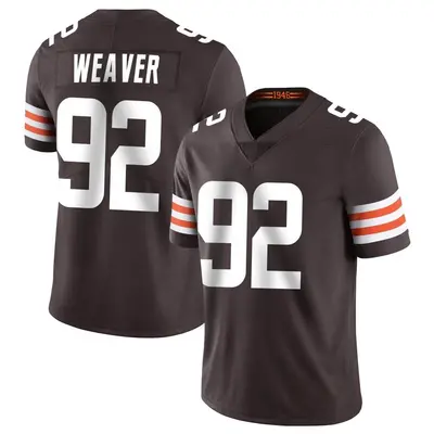 Youth Limited Curtis Weaver Cleveland Browns Brown Team Color Vapor Untouchable Jersey
