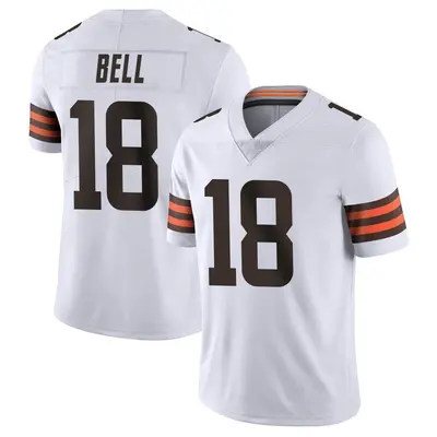 Youth Limited David Bell Cleveland Browns White Vapor Untouchable Jersey