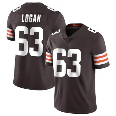 Youth Limited Glen Logan Cleveland Browns Brown Team Color Vapor Untouchable Jersey