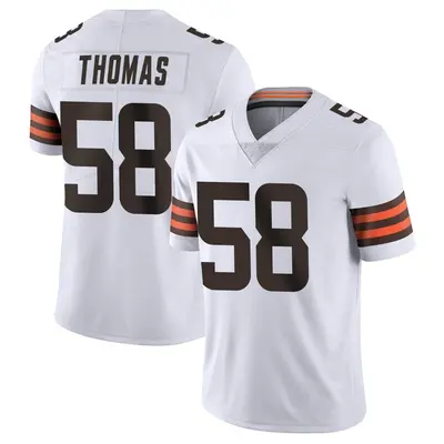 Youth Limited Isaiah Thomas Cleveland Browns White Vapor Untouchable Jersey