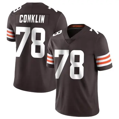 Youth Limited Jack Conklin Cleveland Browns Brown Team Color Vapor Untouchable Jersey