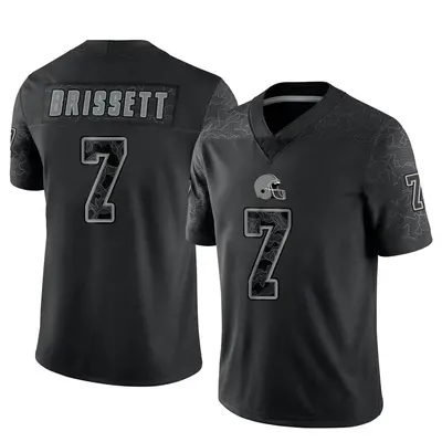 Youth Limited Jacoby Brissett Cleveland Browns Black Reflective Jersey