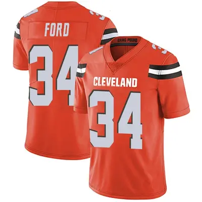 Youth Limited Jerome Ford Cleveland Browns Orange Alternate Vapor Untouchable Jersey