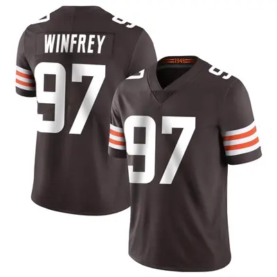 Youth Limited Perrion Winfrey Cleveland Browns Brown Team Color Vapor Untouchable Jersey