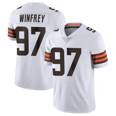 Youth Limited Perrion Winfrey Cleveland Browns White Vapor Untouchable Jersey
