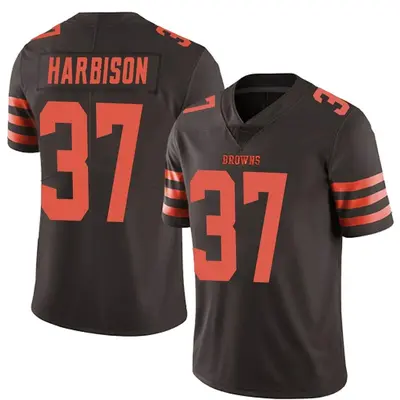 Youth Limited Tre Harbison Cleveland Browns Brown Color Rush Jersey