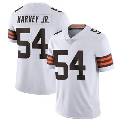 Youth Limited Willie Harvey Jr. Cleveland Browns White Vapor Untouchable Jersey